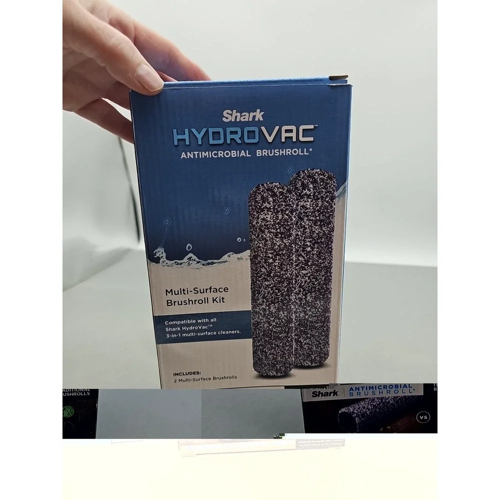 Shark HydroVac Power Brushroll Kit 2-Pack Antimicrobial Multi-Surface